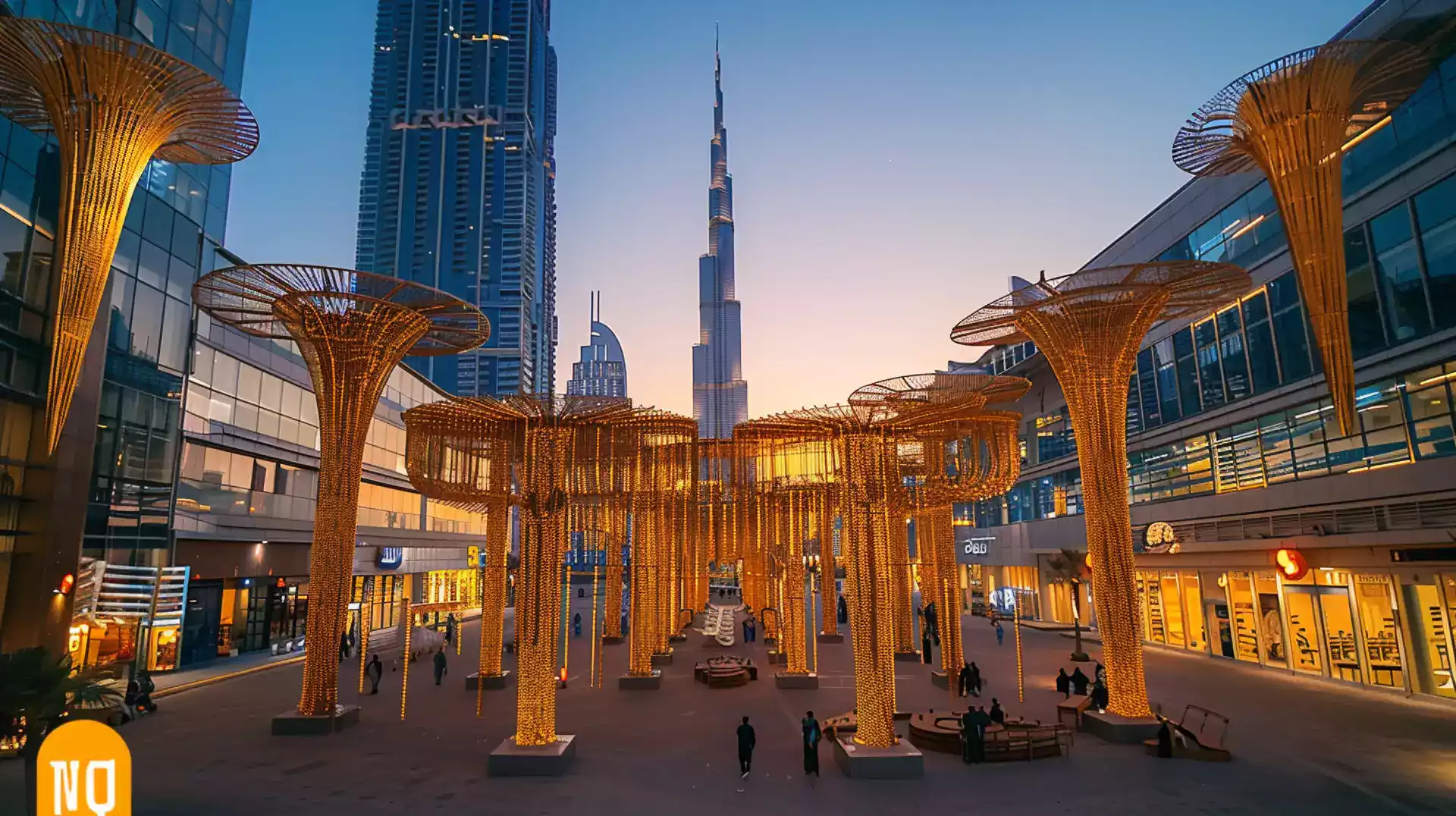 Photo showcasing Dubai's vibrant financial district, representing abundant investment prospects in the city