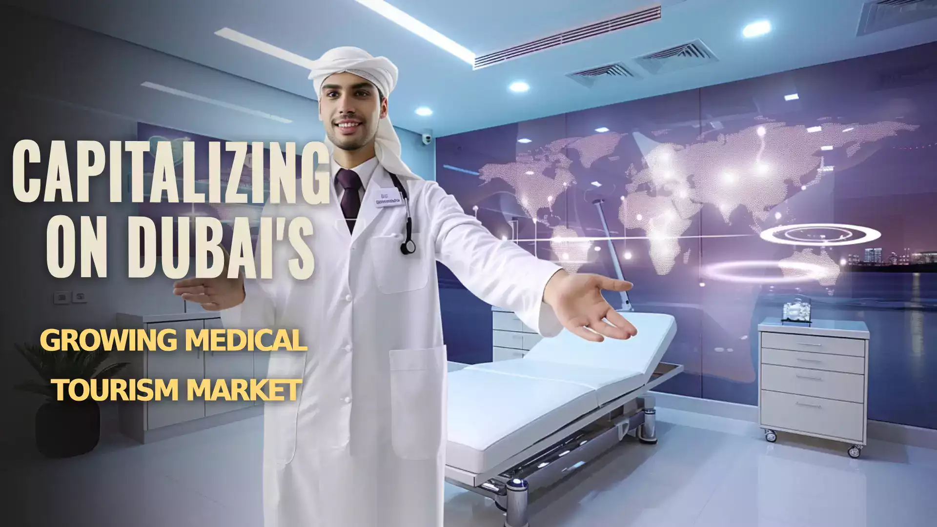 Image illustrating Dubai's advanced medical facilities, reflecting the city's appeal for medical tourists