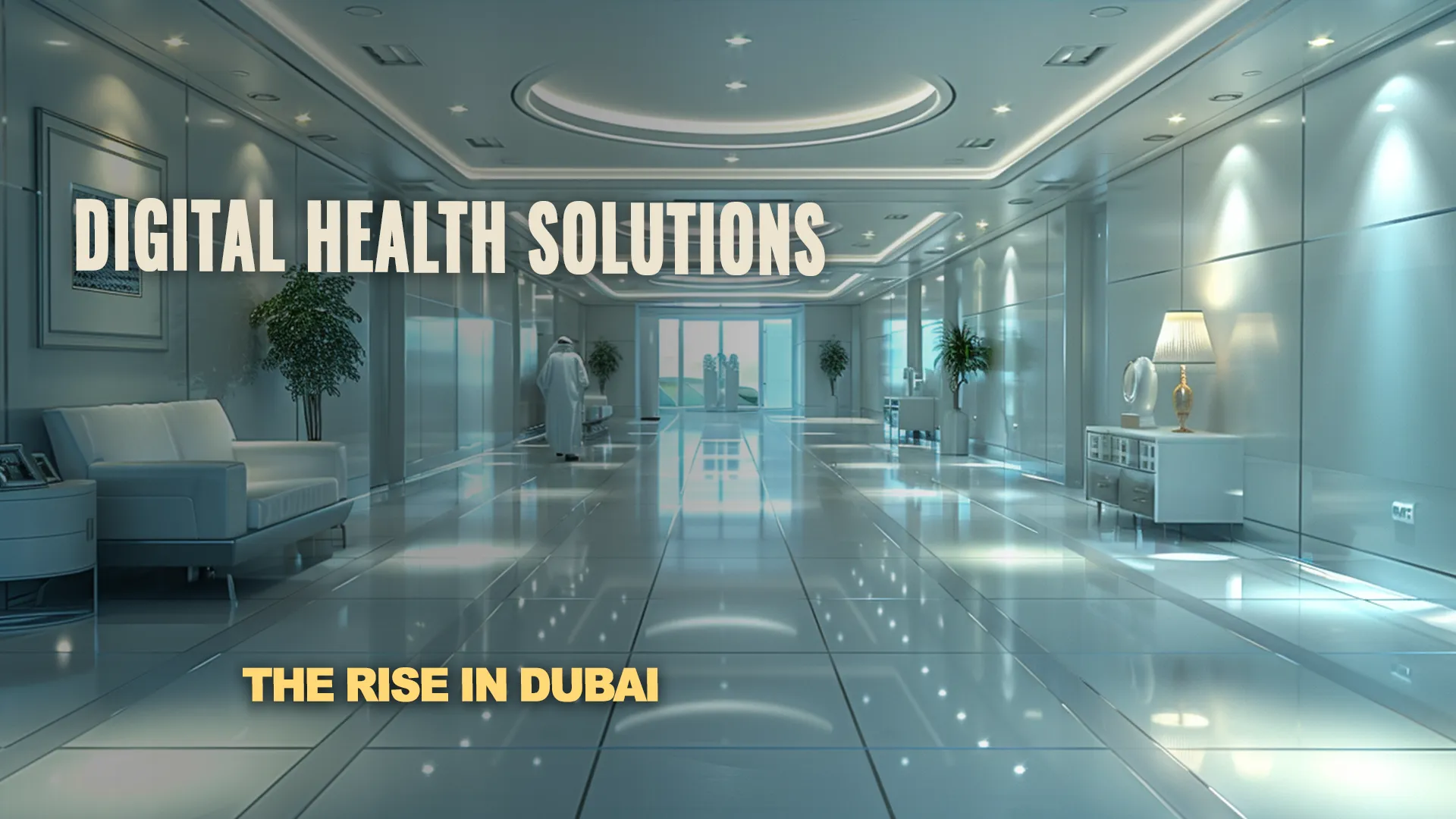 Modern hospital in Dubai equipped with state-of-the-art medical facilities and advanced healthcare services.