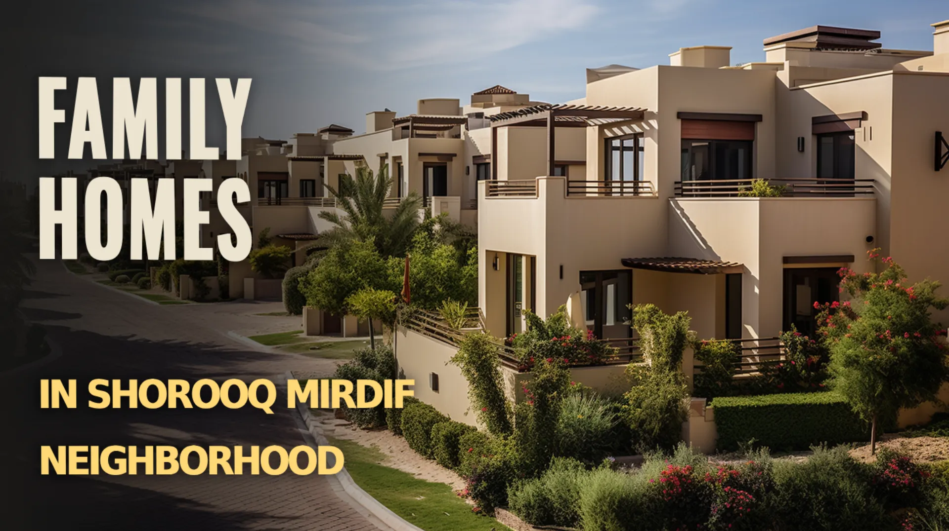 Modern Family Homes in Mirdif