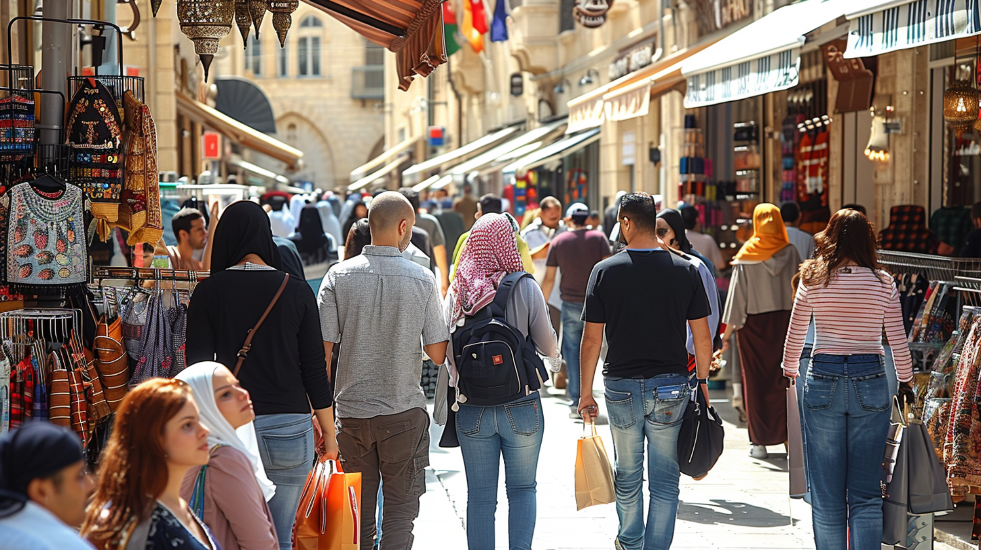 Enjoy street performances during shopping festivals in Neighborhood Deira