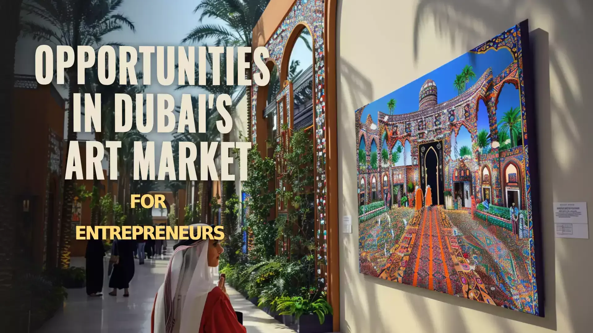 Exploring Dubai's Art Market - Vibrant displays of creativity in Dubai's thriving art scene