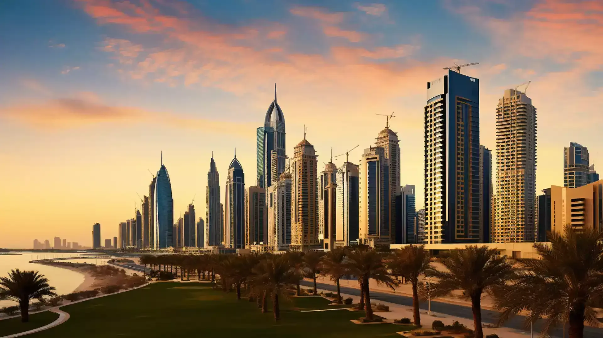 Entrepreneurial journey in Dubai, showcasing the city's vibrant economy and innovation