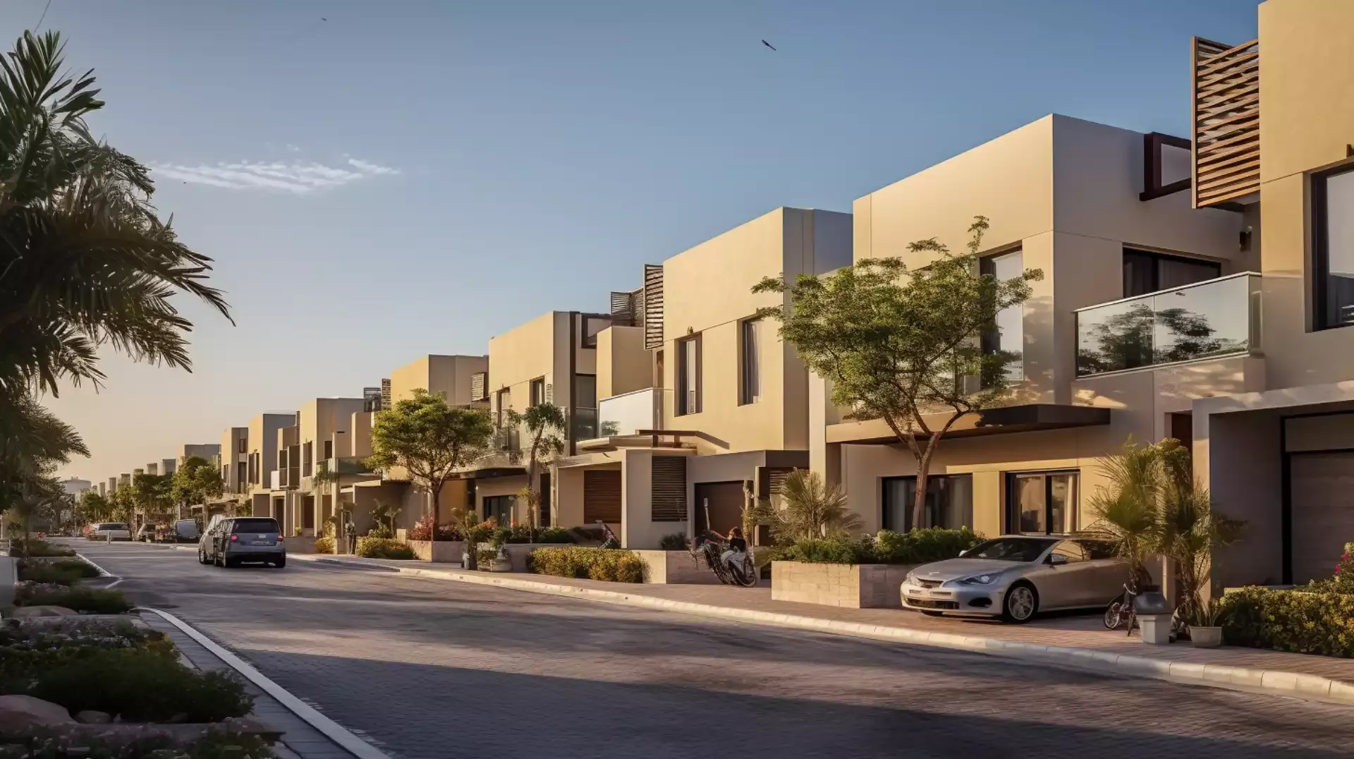 Experience Village Townhouses in International City - Landscape Elements