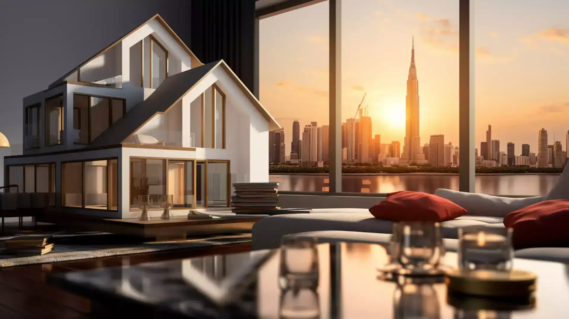 Dubai Skyline: Prime Location for Real Estate Investment 