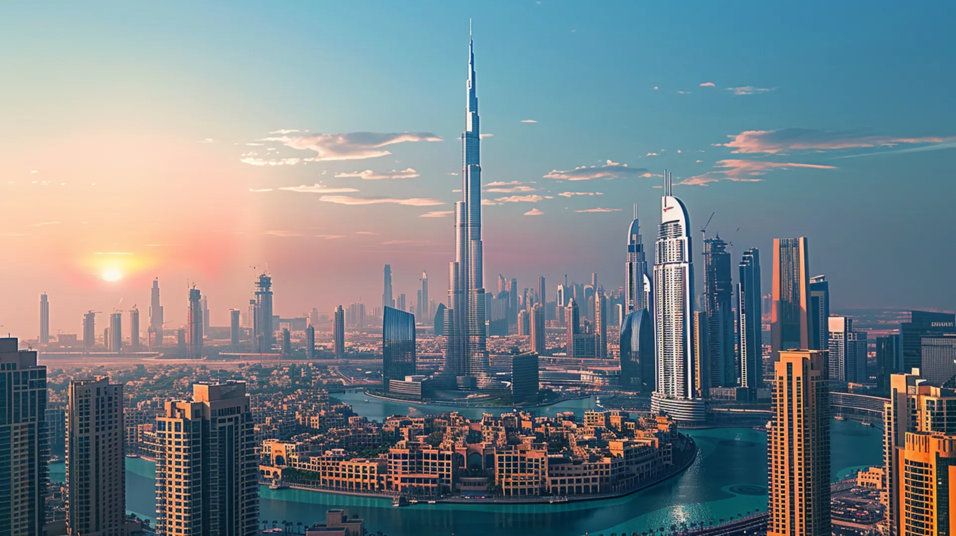 Cityscape of Dubai showcasing its strategic location and promising prospects for growth and development.