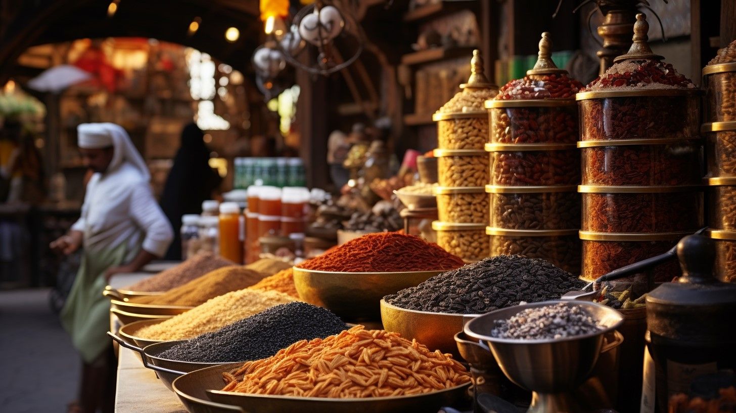 The Gold and Spice Souks 