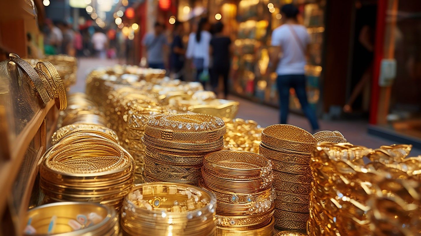 The Dubai Gold Souk 
