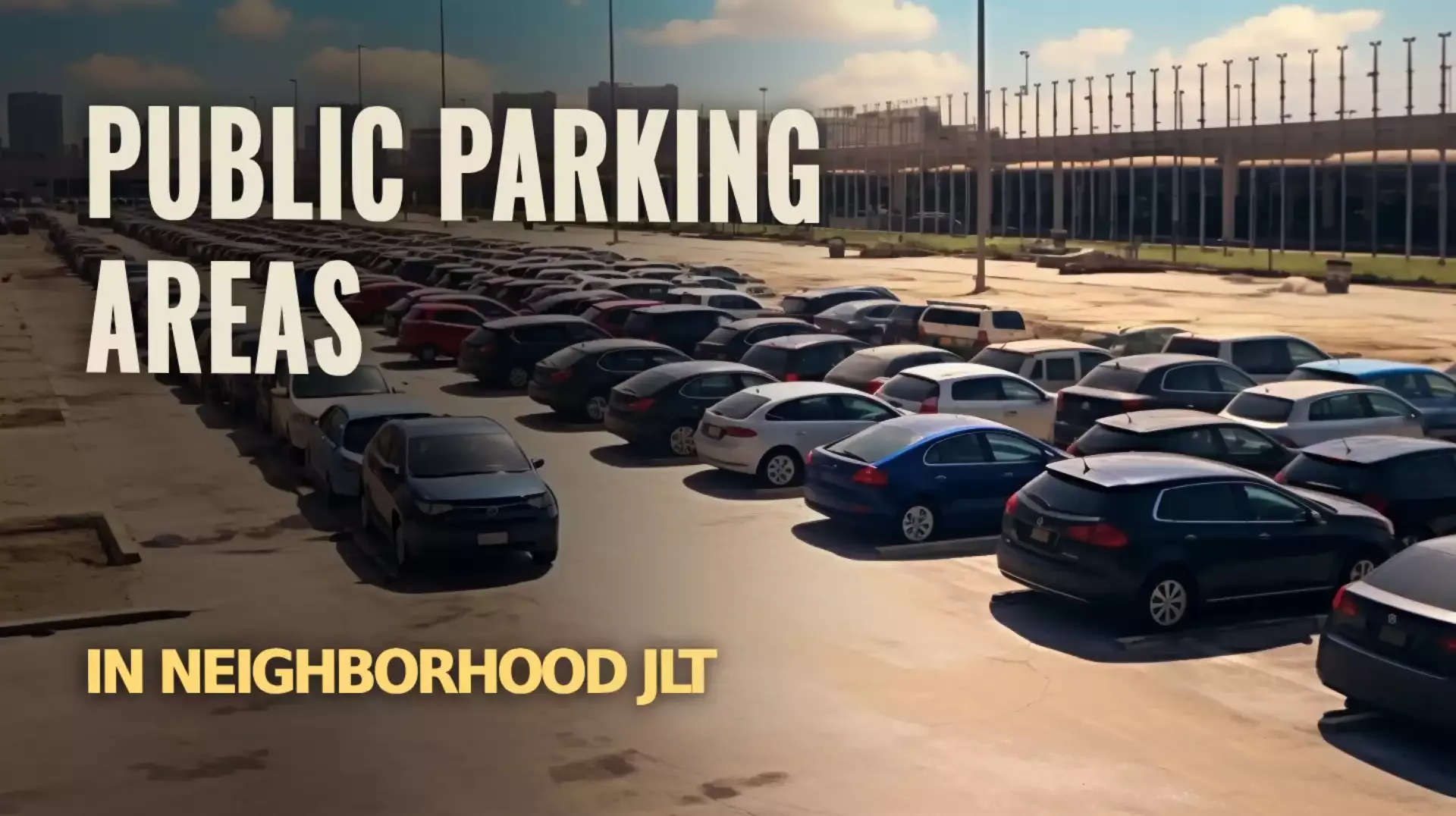 Convenient Parking Solutions: Public Parking Areas in JLT