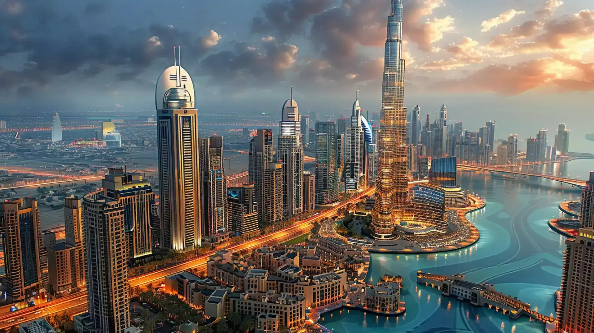 Illustration showcasing Dubai's economic zones, highlighting their role in fostering innovation and development