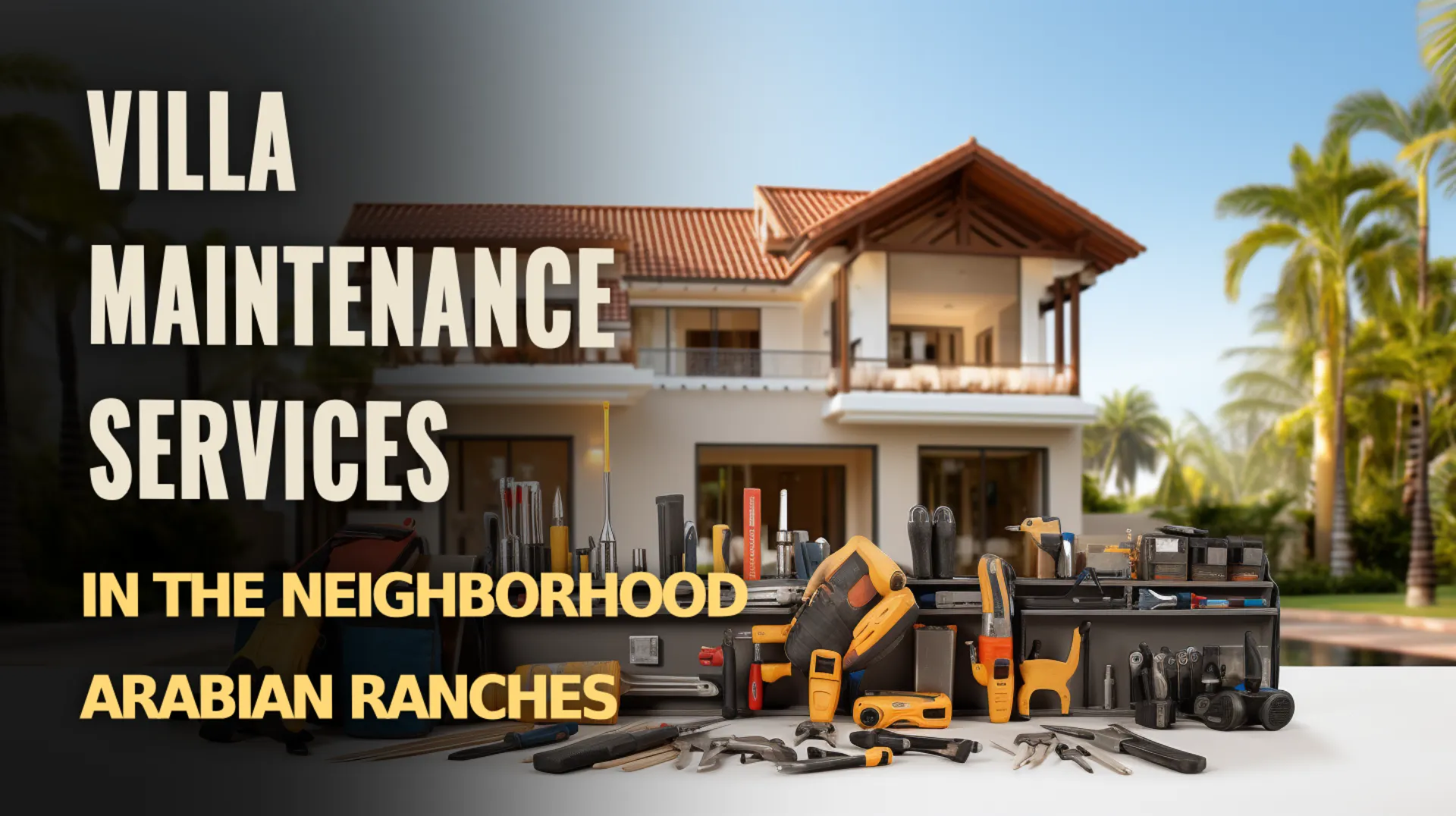 Proficient Villa Maintenance Services in Arabian Ranches 