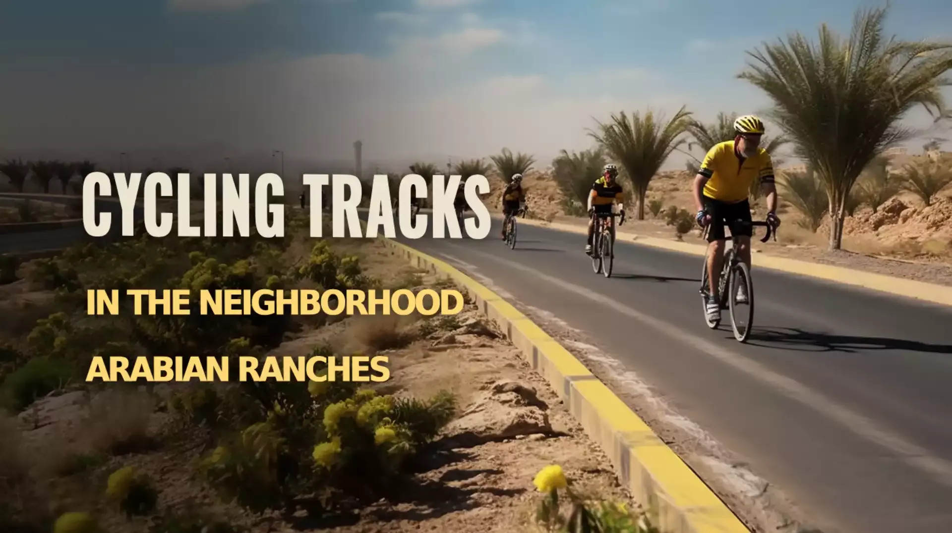 Cycling Tracks in Arabian Ranches - Bike Path