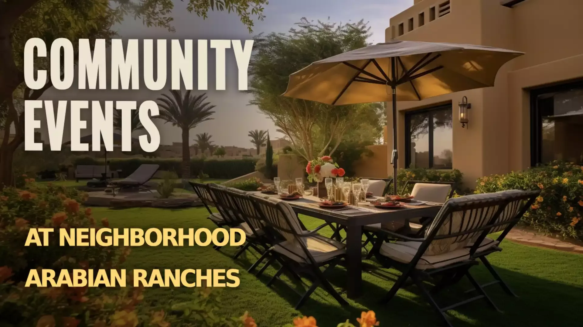 Thriving Together: Community Events at Arabian Ranches 