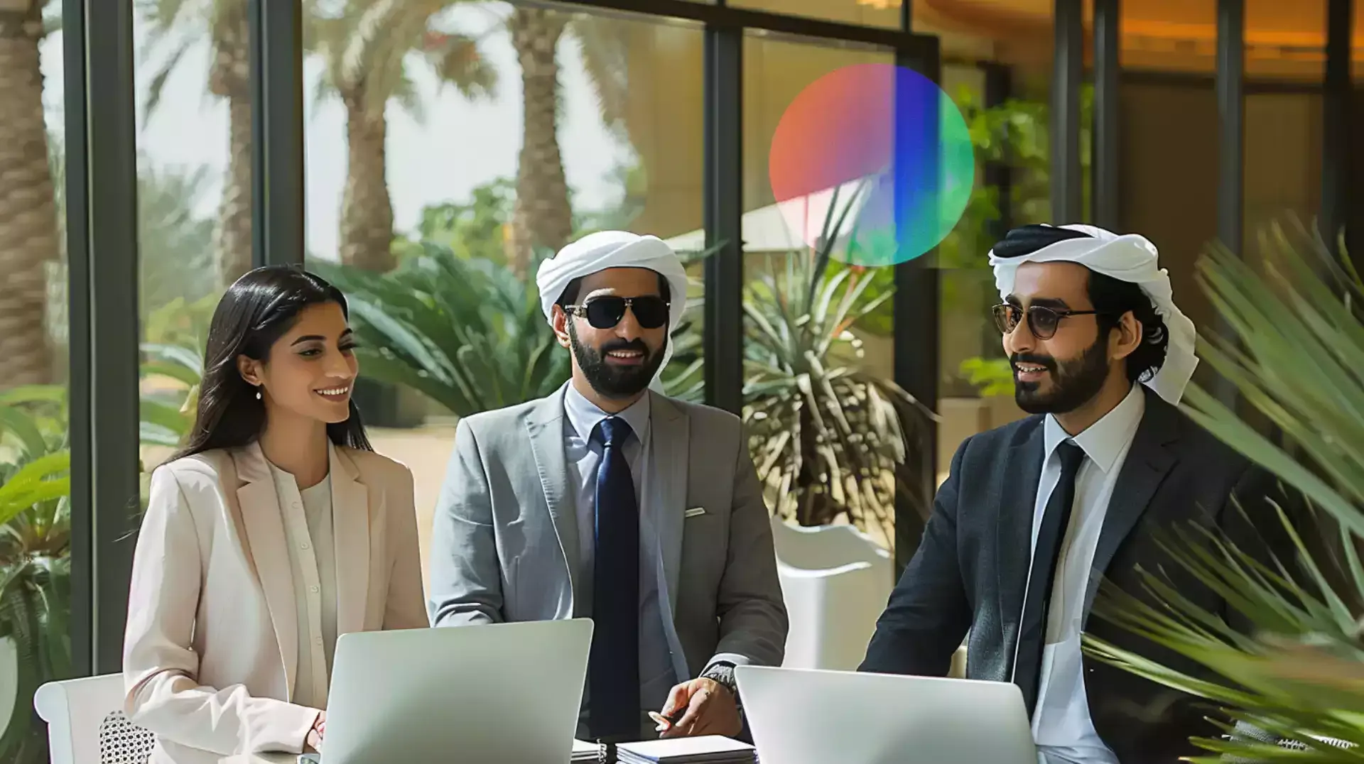 Visual representation of foreign entrepreneurs initiating a business in Dubai