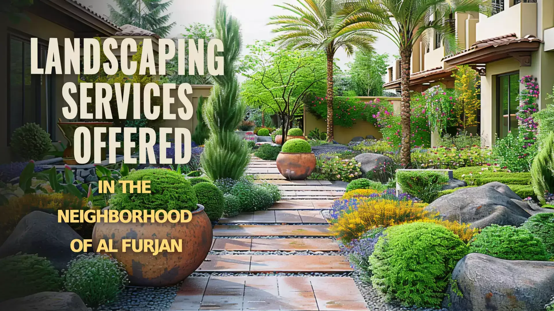 Al Furjan's Landscaping Services: Enhance Your Property's Beauty