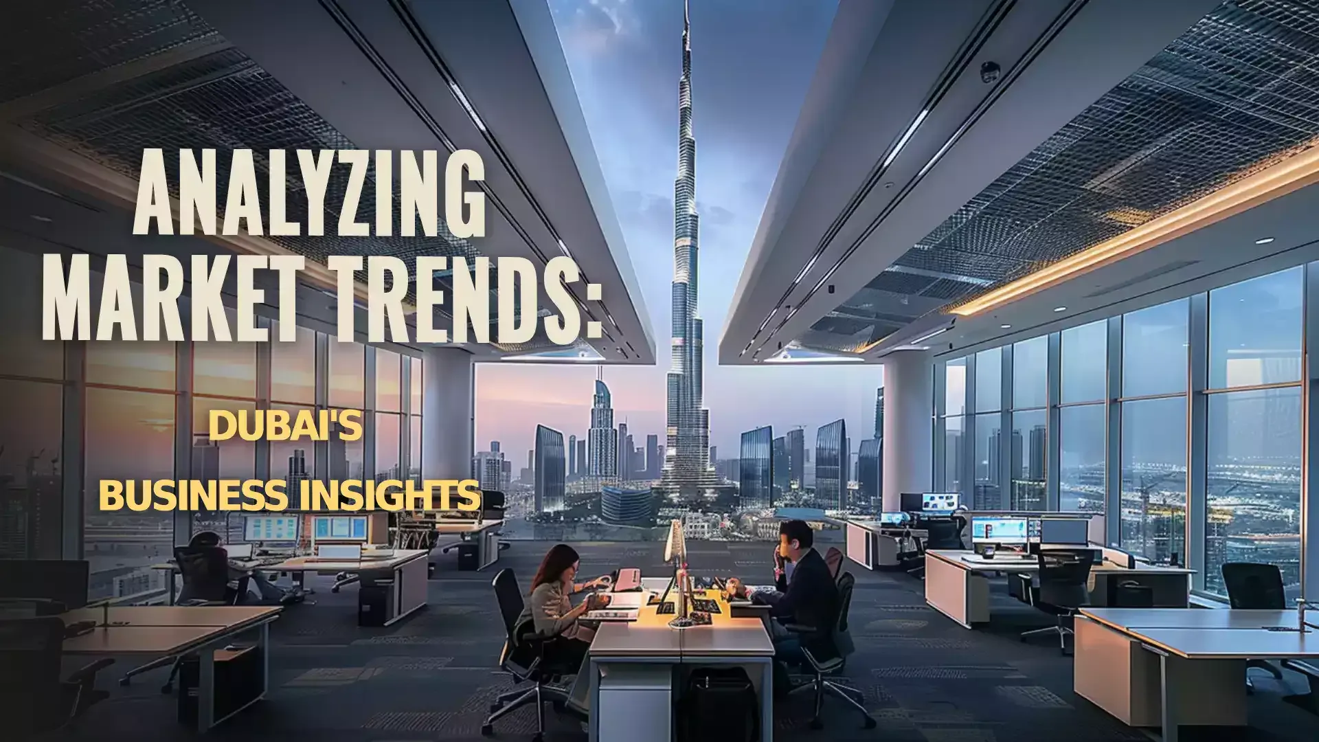 Image illustrating the latest market trends shaping Dubai's dynamic economy