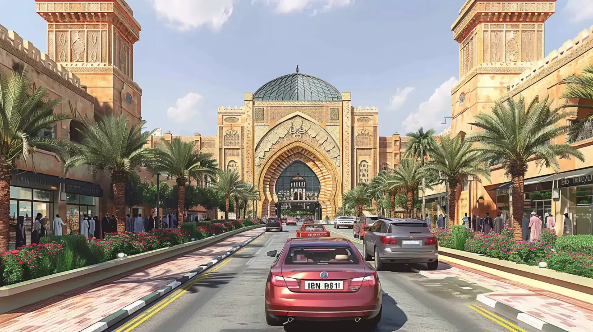 Al Furjan to Ibn Battuta Mall Access - Simplified Commute for Retail Adventures and Leisure Outings