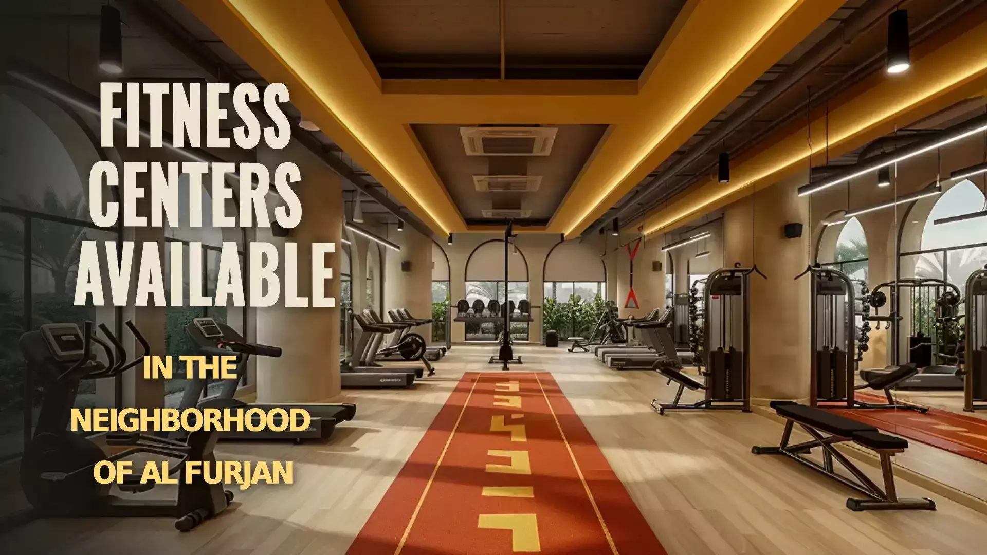 Al Furjan's Fitness Centers - Achieve Your Fitness Goals with State-of-the-Art Facilities