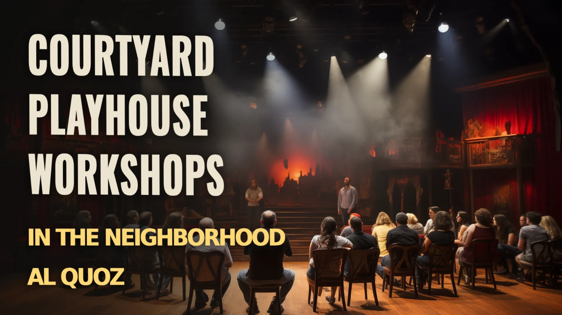 Unlock your creativity with Courtyard Playhouse Workshops, where artistic expression takes center stage