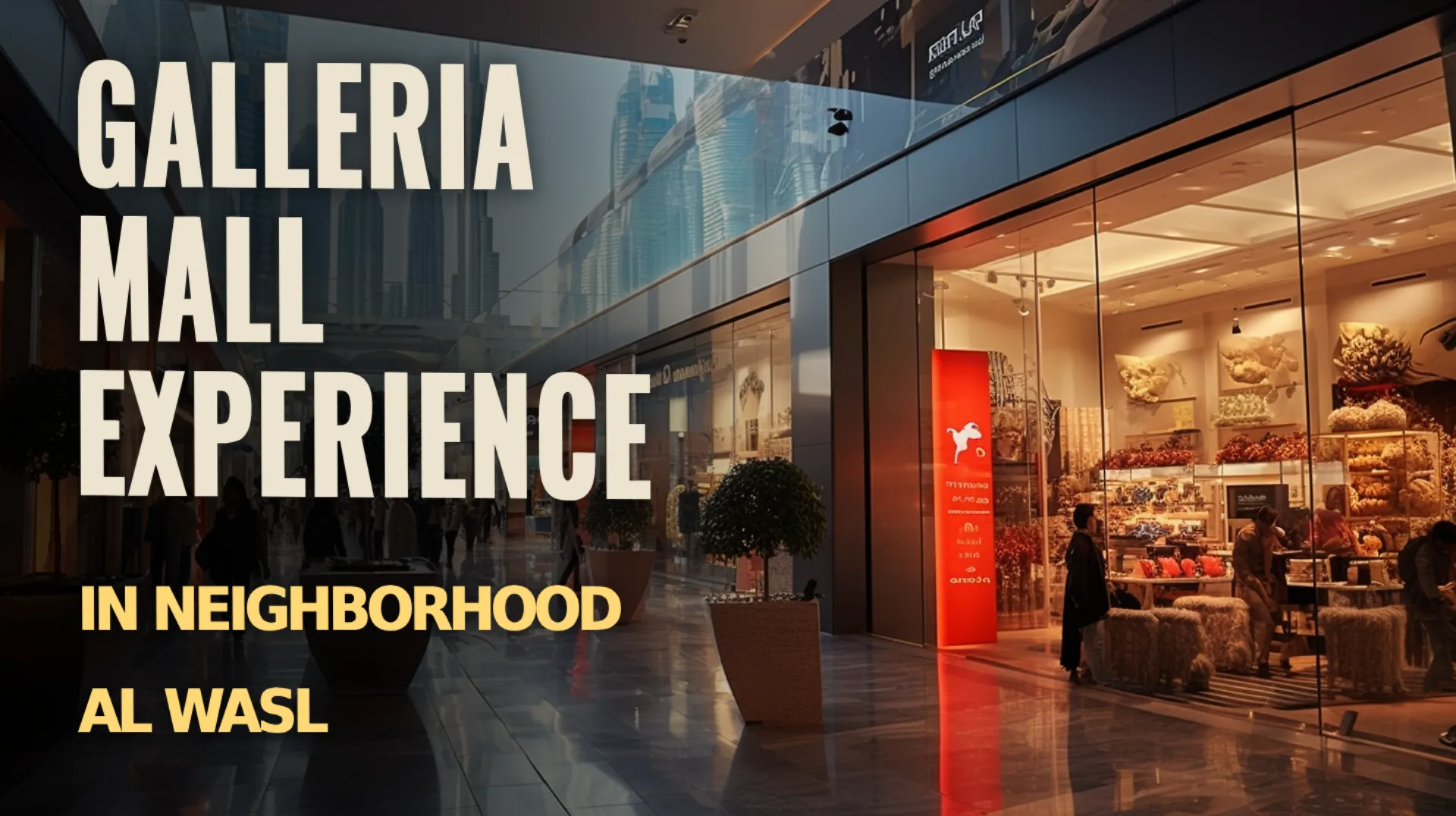 Retail Wonderland: Galleria Mall Experience in Al Wasl