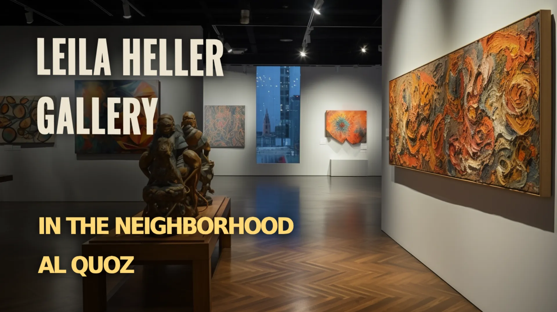 Leila Heller Gallery - A captivating view of the exquisite artworks and contemporary masterpieces exhibited at Leila Heller Gallery