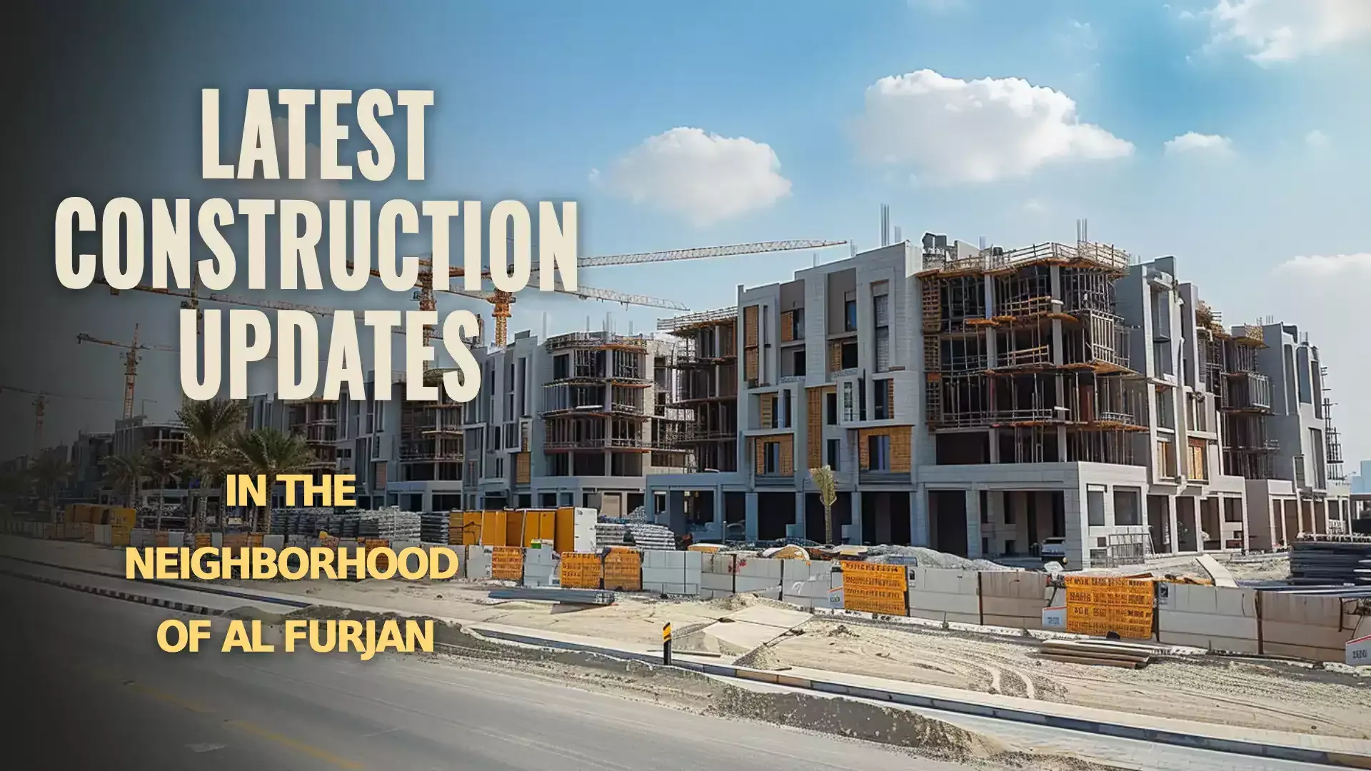 Recent Construction Activities - March 2024