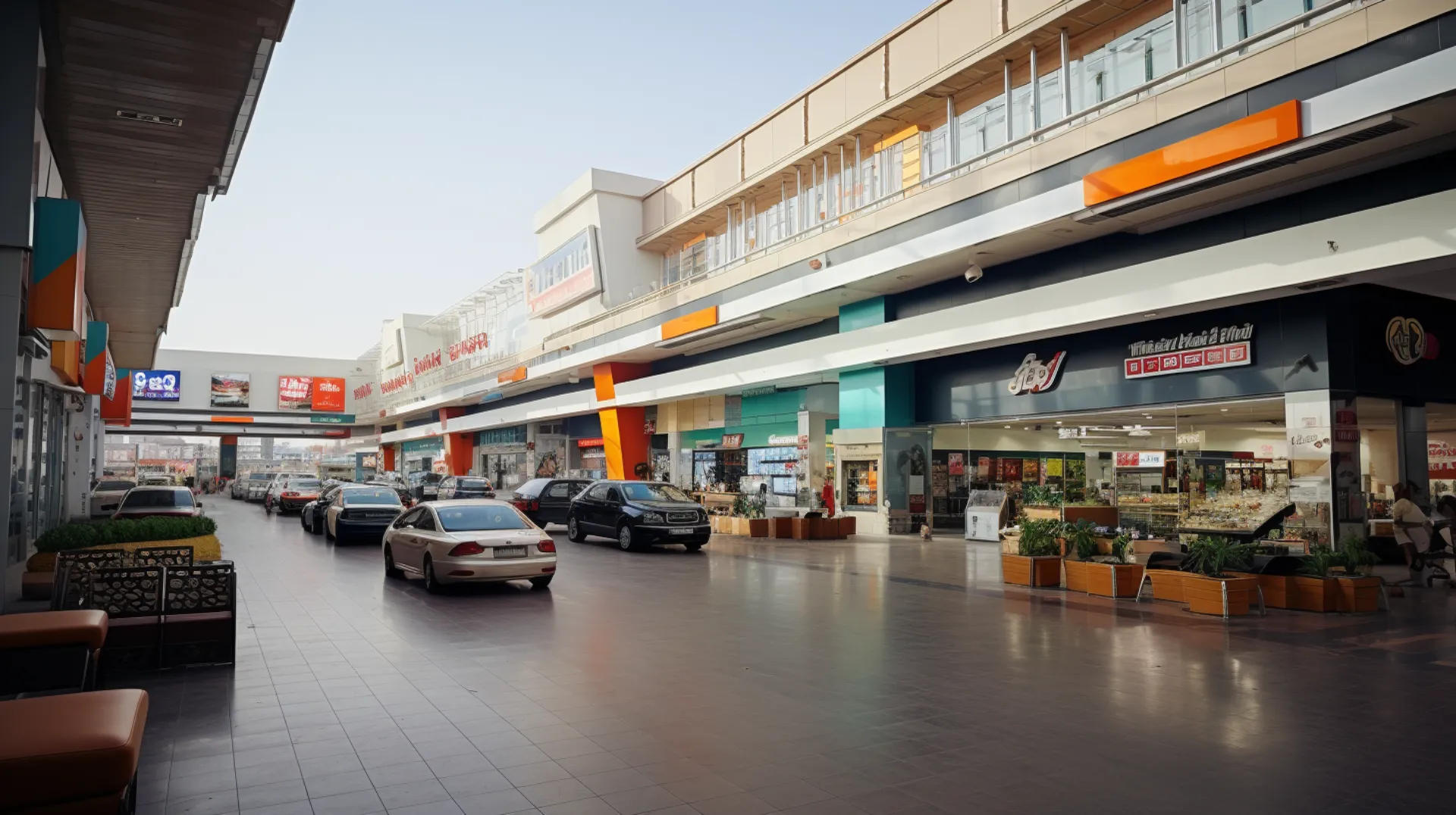 Visual Overview of Mall Services in Al Quoz: Explore this image to discover the diverse range of services provided within the mall, enhancing your visit with convenience and accessibility