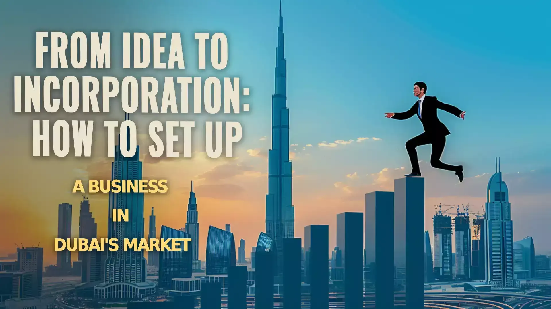 Illustration: Process of Setting Up a Business in Dubai