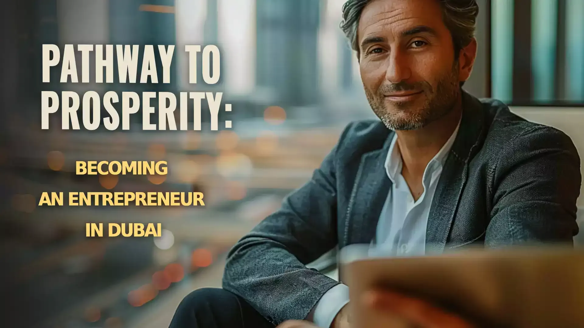 Illustration: Steps to Become an Entrepreneur in Dubai