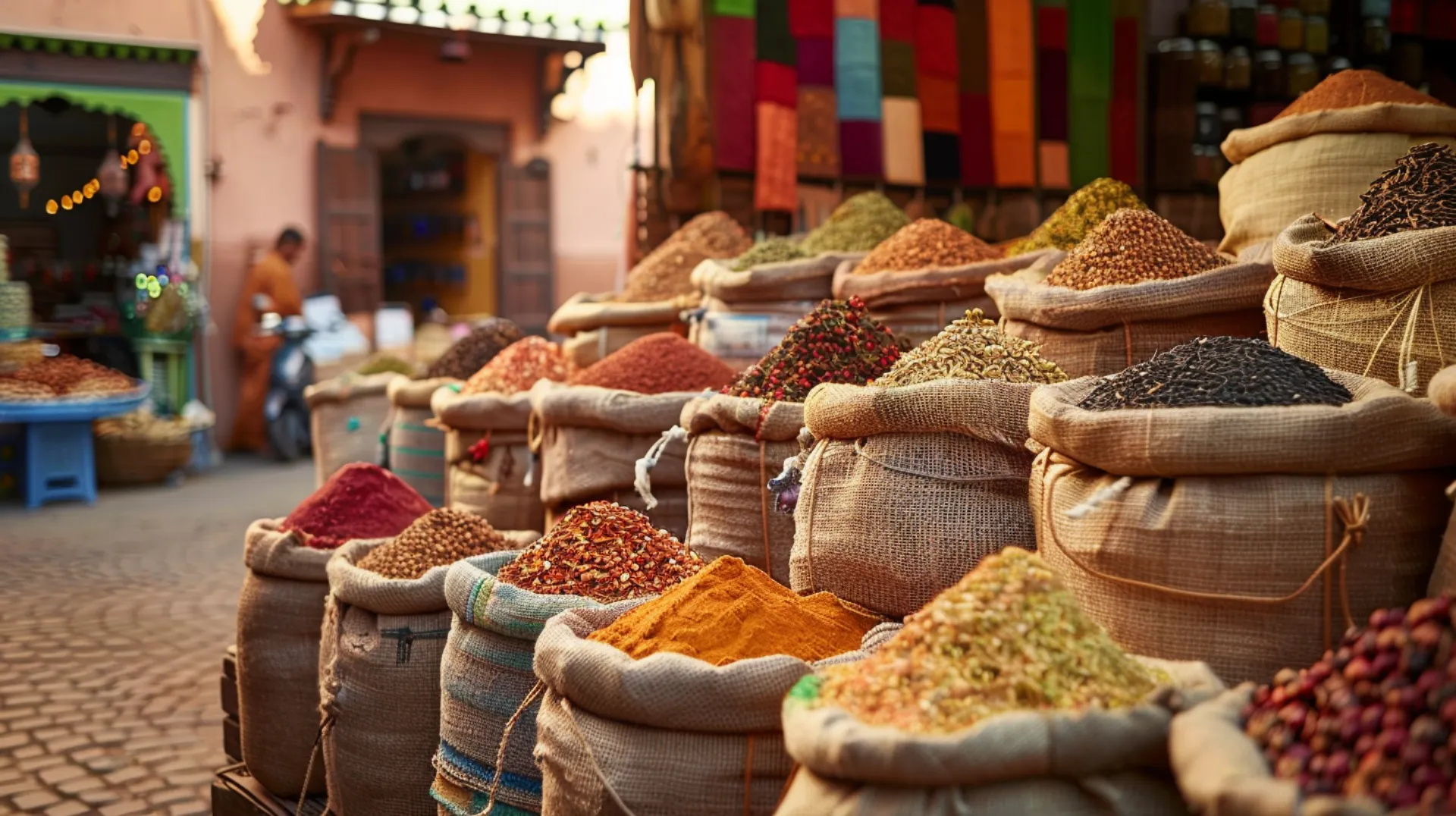 Cultural artifacts displayed in a heritage exhibit at Deira Gold Souk