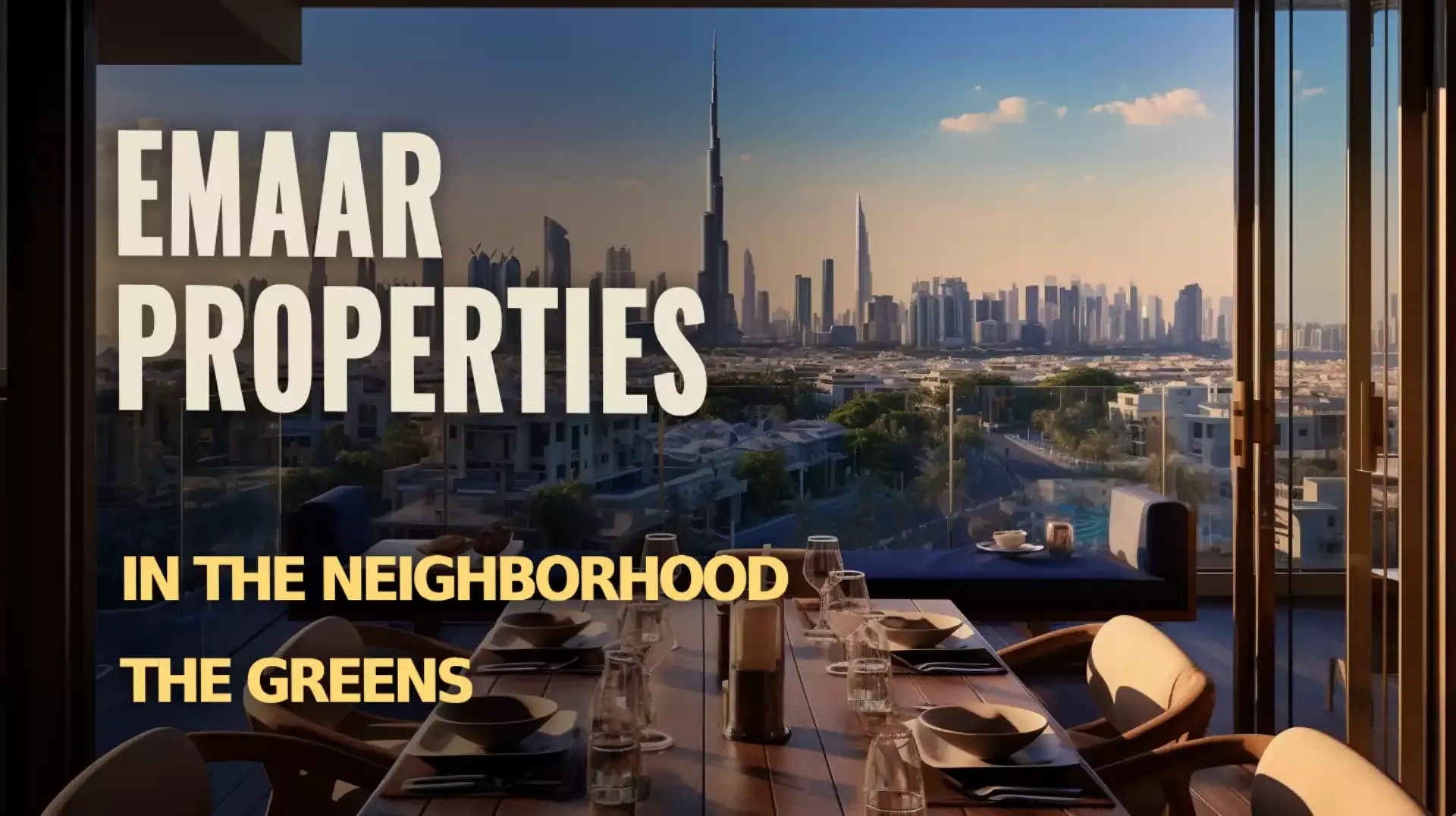 Emaar Excellence: Emaar Properties in The Greens