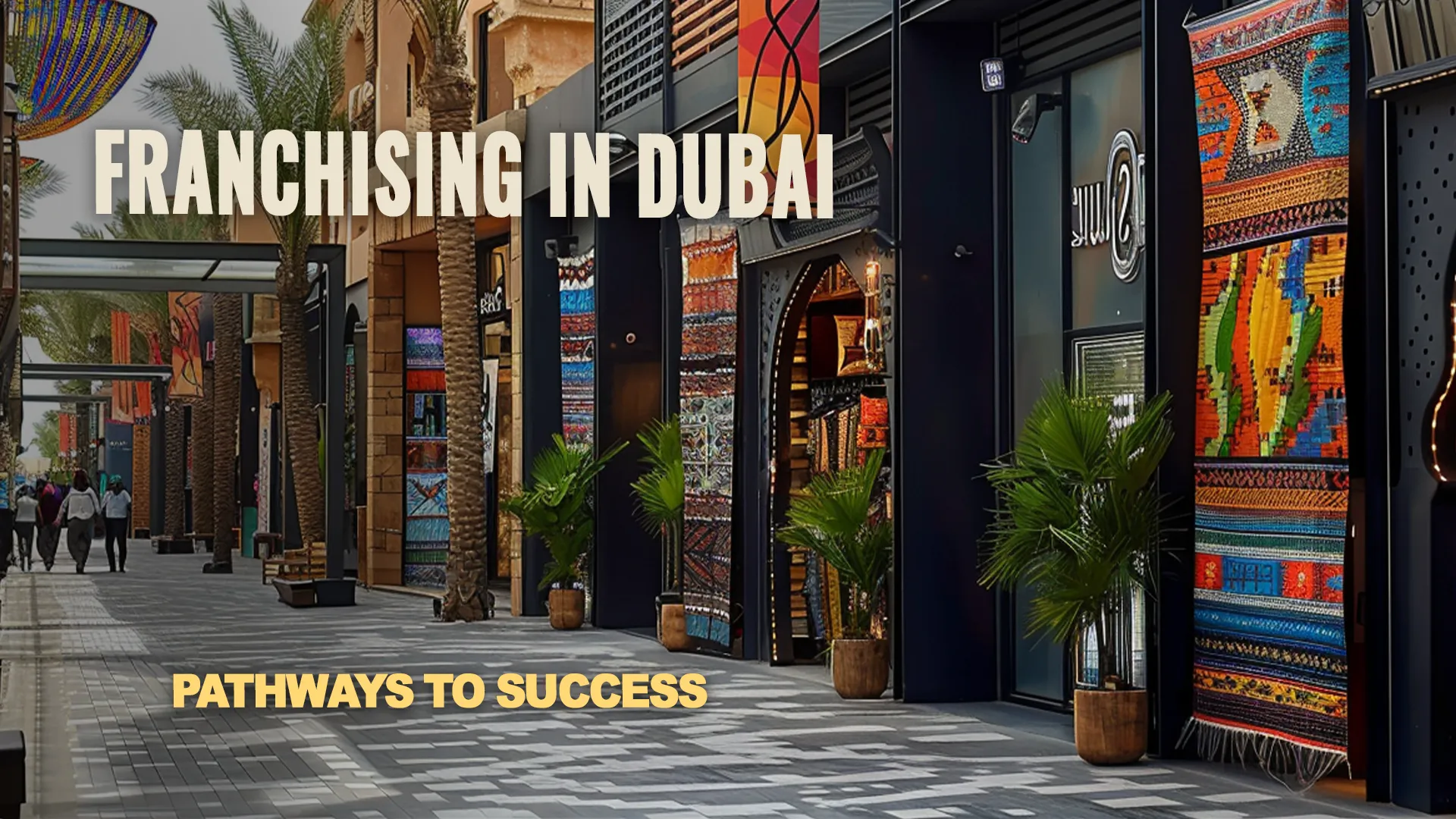 On the streets of Dubai, you'll encounter a plethora of franchises, reflecting the city's dynamic commercial scene and global influence