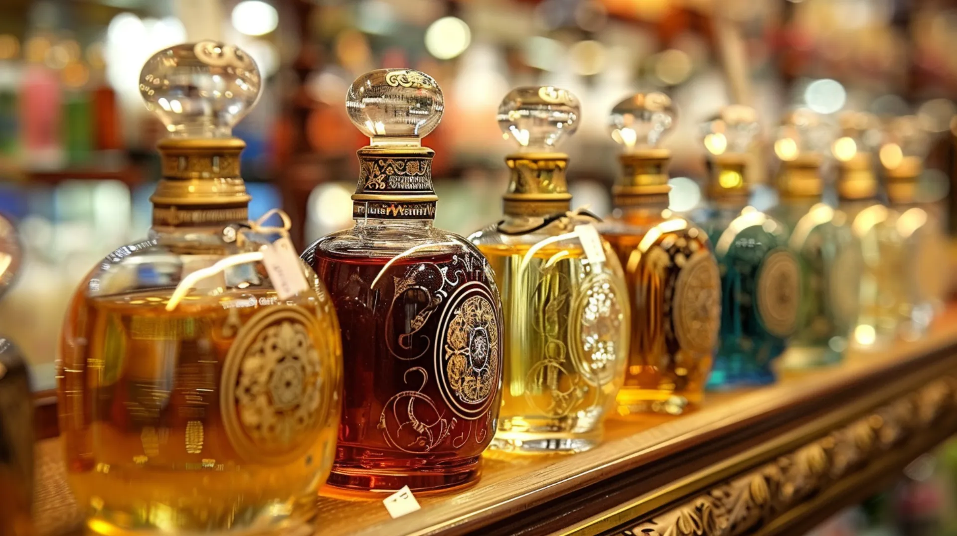 Experience the captivating scents at the Perfume Souk in Neighborhood Deira