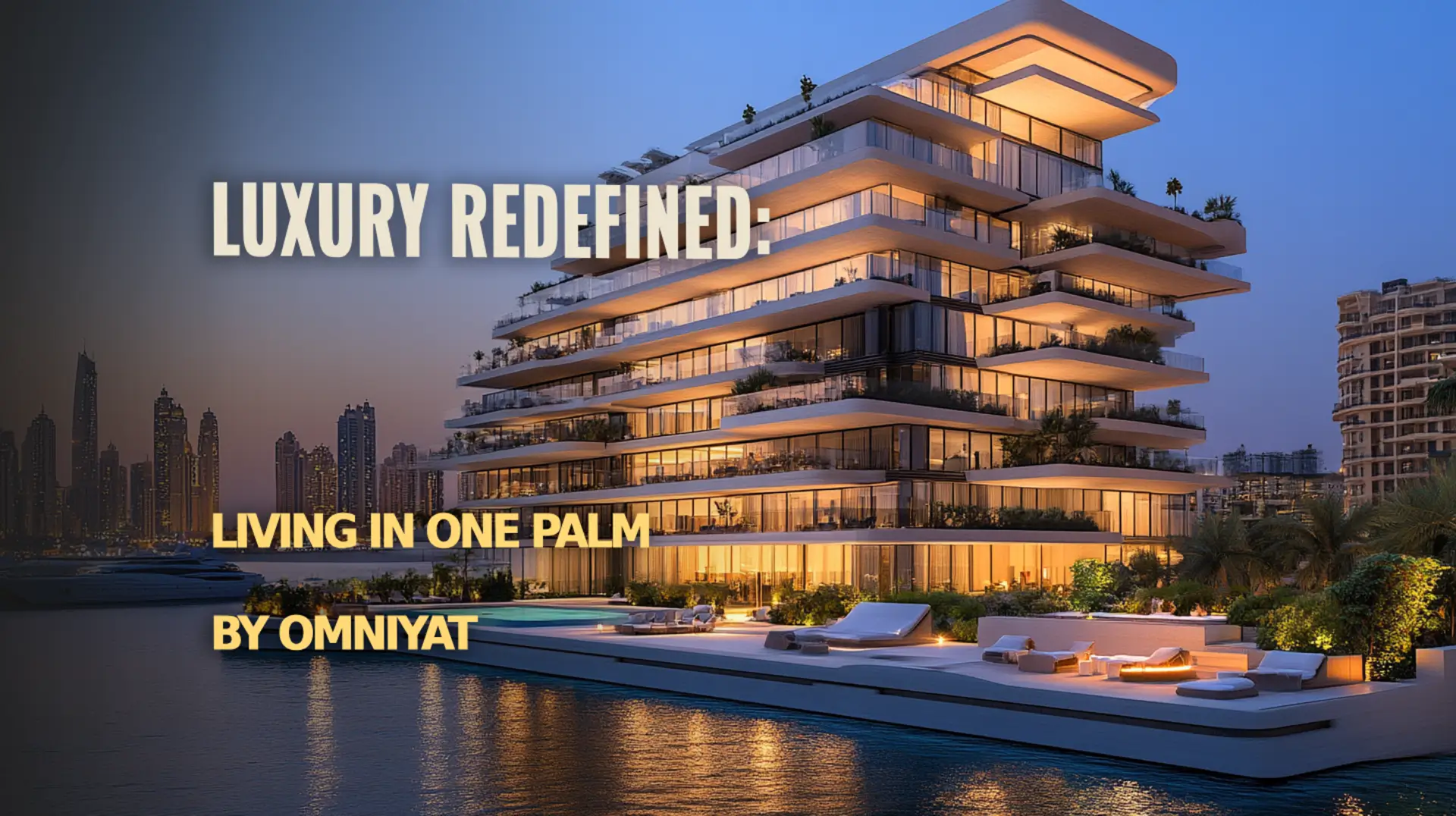 Experience luxury living at One Palm by Omniyat