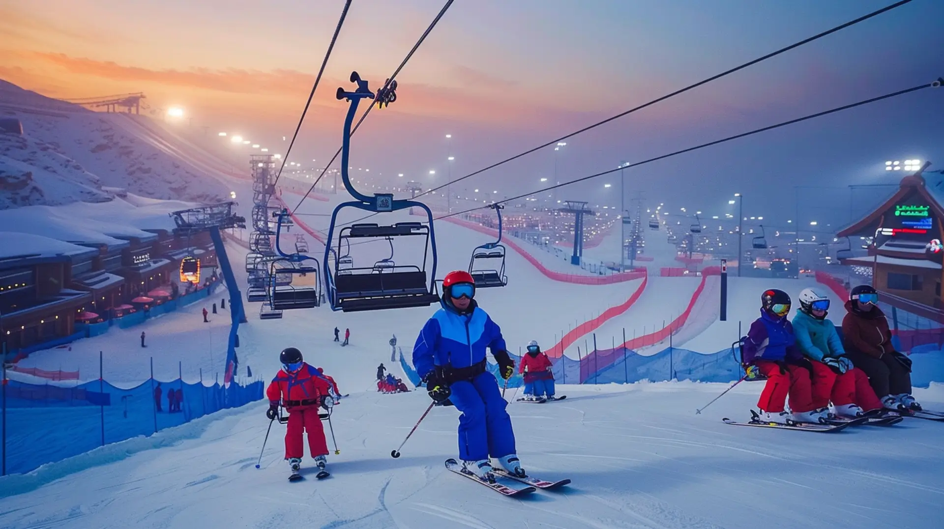 Discover the magic of Ski Dubai, the indoor ski resort in the Emirates' desert