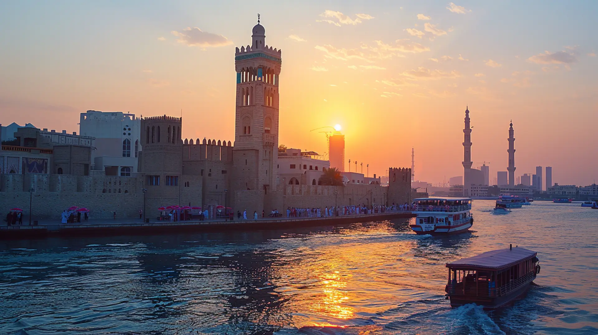 Experience the flourishing heritage and trade at Dubai Creek