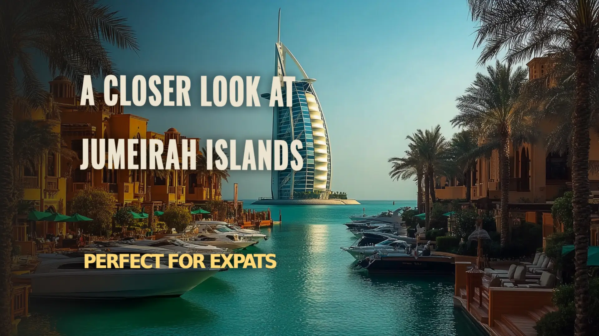 Explore the Expat-Friendly Lifestyle at Jumeirah Islands