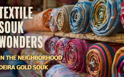 Textile Souk Wonders in the Neighborhood Deira Gold Souk