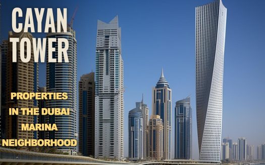 Cayan Tower Properties in the Dubai Marina Neighborhood