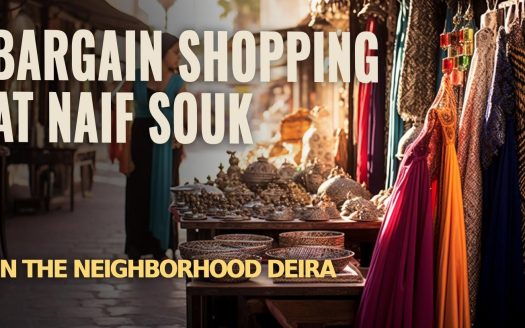 Bargain Shopping at Naif Souk in the Neighborhood Deira