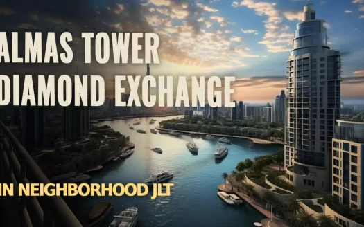 Almas Tower Diamond Exchange in Neighborhood JLT