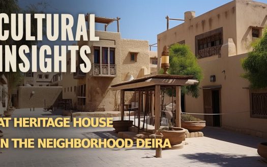 Cultural Insights at Heritage House in the Neighborhood Deira