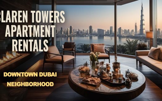 Claren Towers Apartment Rentals in Downtown Dubai Neighborhood