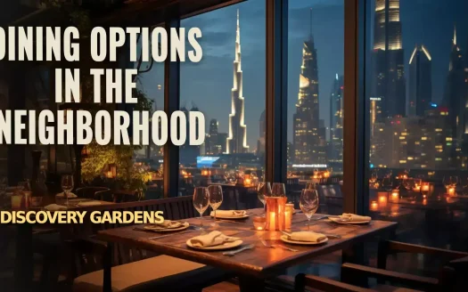 Dining Options in the Neighborhood Discovery Gardens