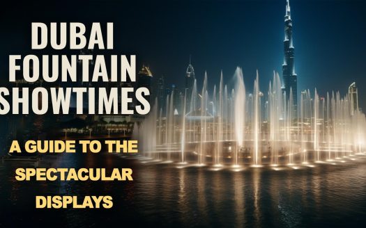 Dubai Fountain showtimes