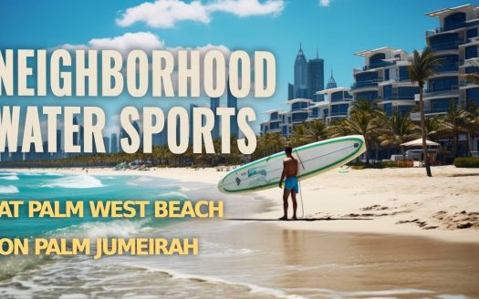 Neighborhood Water Sports at Palm West Beach on Palm Jumeirah