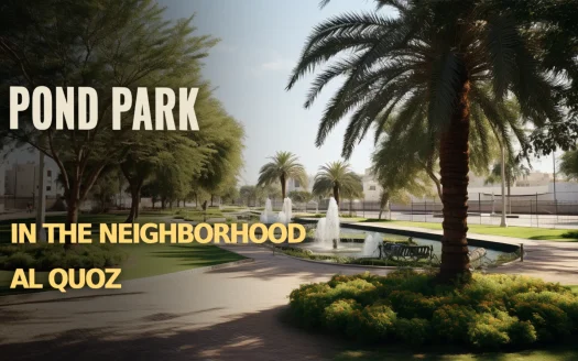 Pond Park in the Neighborhood Al Quoz