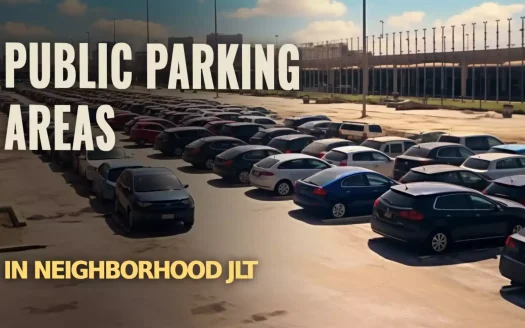 Public Parking Areas in Neighborhood JLT