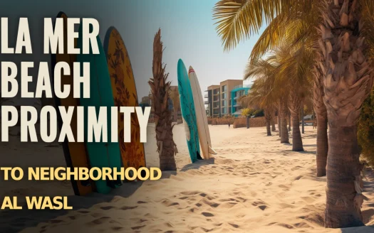 La Mer Beach Proximity to Neighborhood Al Wasl