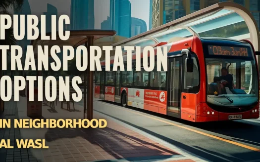 Public Transportation Options in Neighborhood Al Wasl